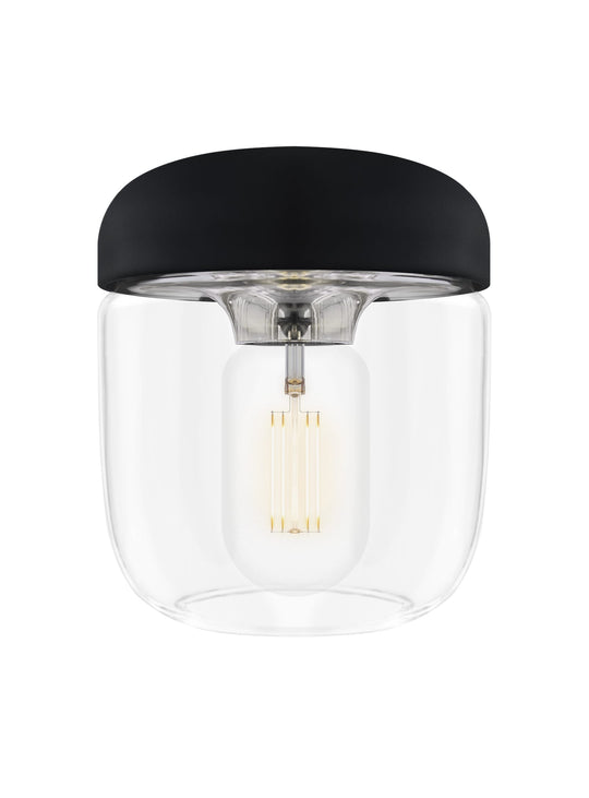 Abat-jour Umage Acorn, équilibre parfait entre simplicité et élégance. noir chrome