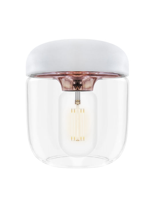 Suspension Umage Acorn, design poétique pour intérieur chaleureux. blanc cuivre