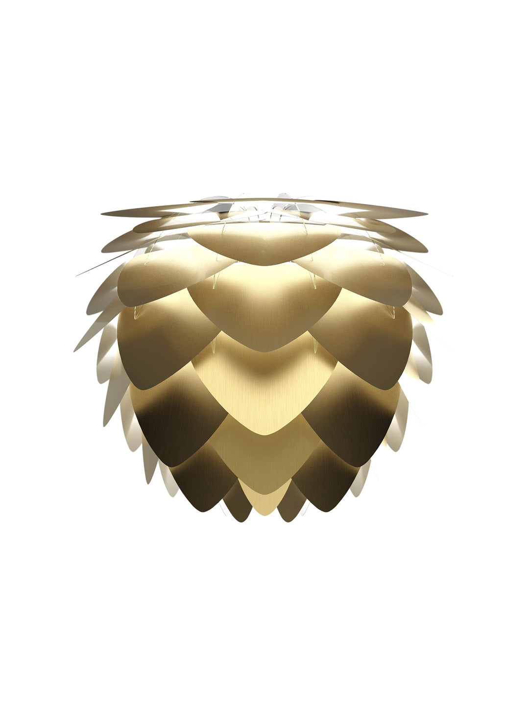 Suspension Umage Aluvia, pièce forte pour intérieur moderne. laiton brossé