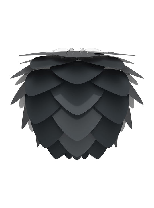 Abat-jour Umage Aluvia, lames métalliques pour éclairage graphique. anthracite