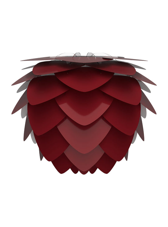 Abat-jour Umage Aluvia, parfait pour salon, salle à manger ou chambre. rouge rubis