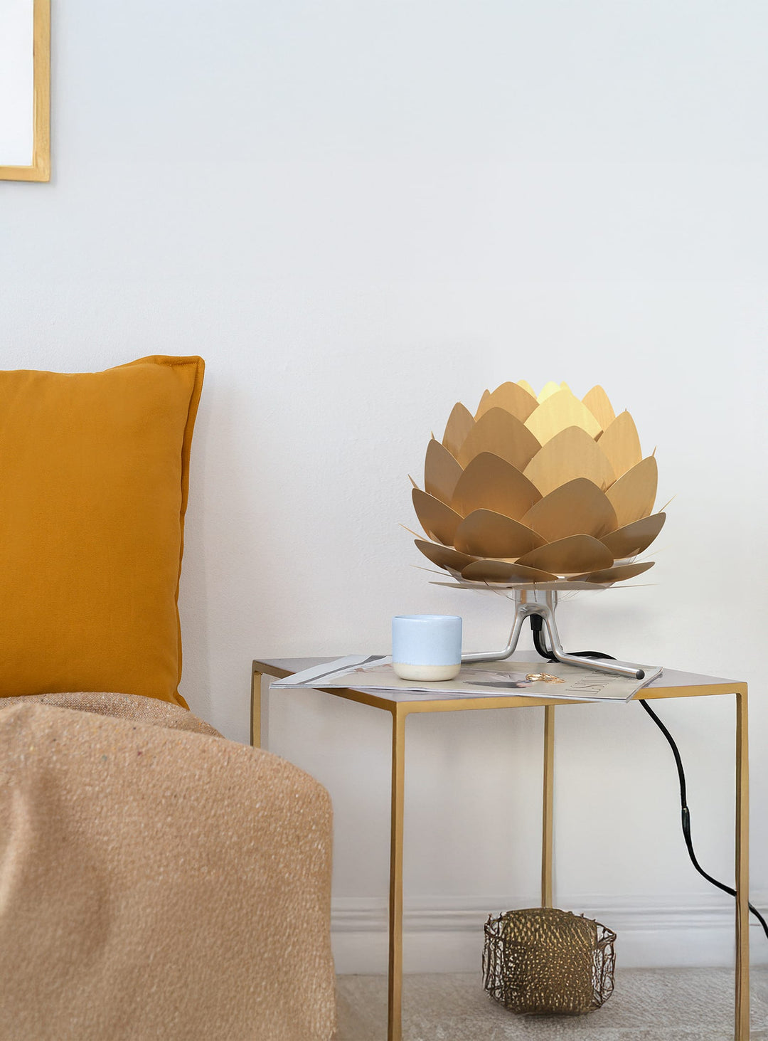 Suspension Umage Aluvia, équilibre parfait entre art et fonctionnalité. laiton brossé