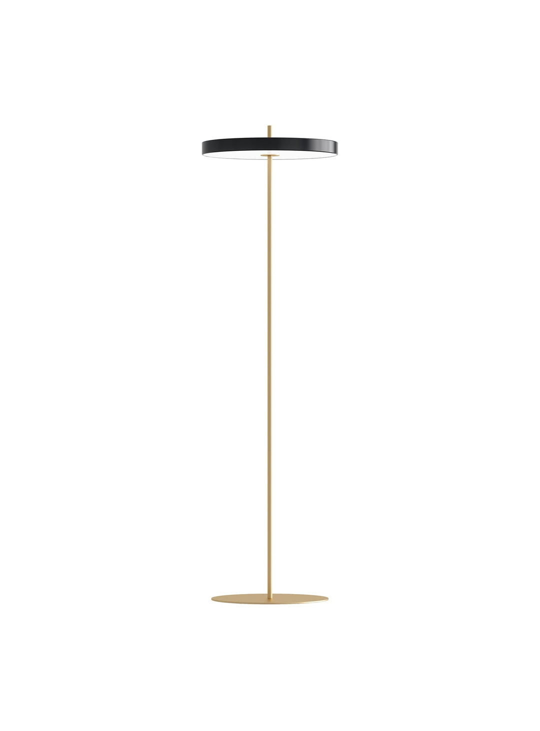 Lampe sur pied Asteria Umage : luminaire moderne avec variateur d’intensité. noir