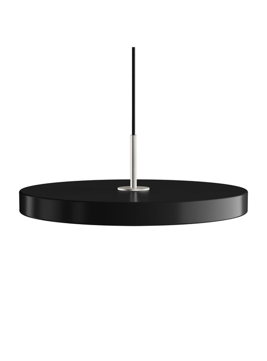 Suspension Umage Asteria, esthétique minimaliste et performance LED. noir