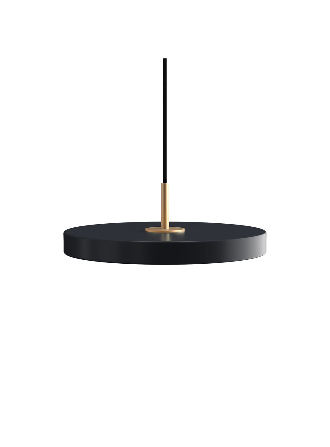 Lampe suspendue Asteria Mini Umage avec lumière homogène et faible consommation. anthracite