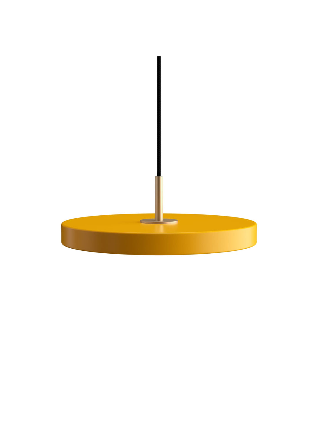 Lampe suspendue Asteria Mini Umage pour illuminer votre intérieur avec élégance. jaune safran