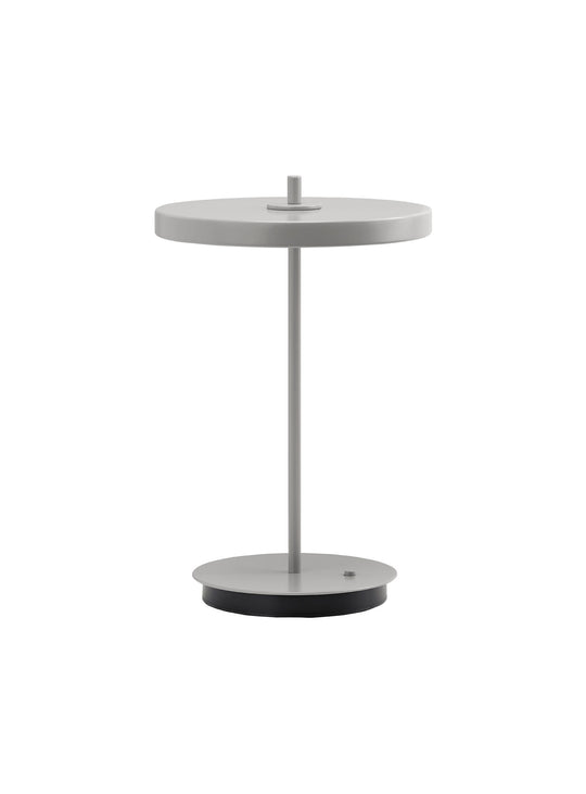 Lampe portable Asteria Move Monochrome Umage avec LED intégrée et intensité réglable. brume