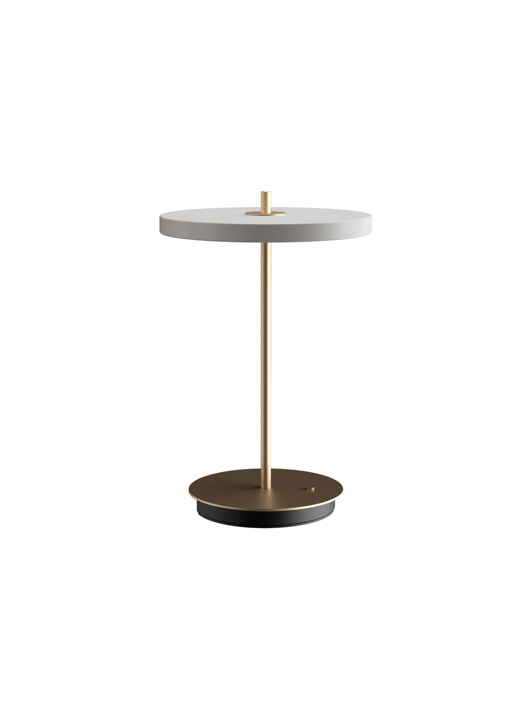 Lampe de table Asteria Move Umage : un luminaire sans fil pour bureau, salon ou chambre. brume