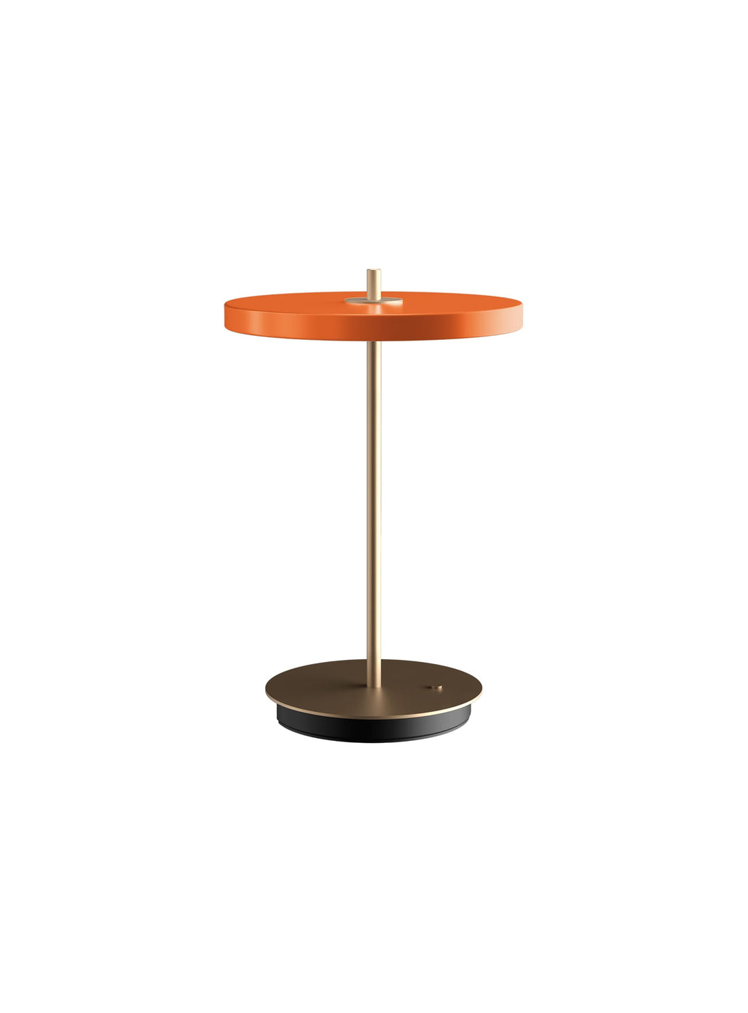 Lampe de table Asteria Move Umage avec lumière LED douce et design contemporain. orange