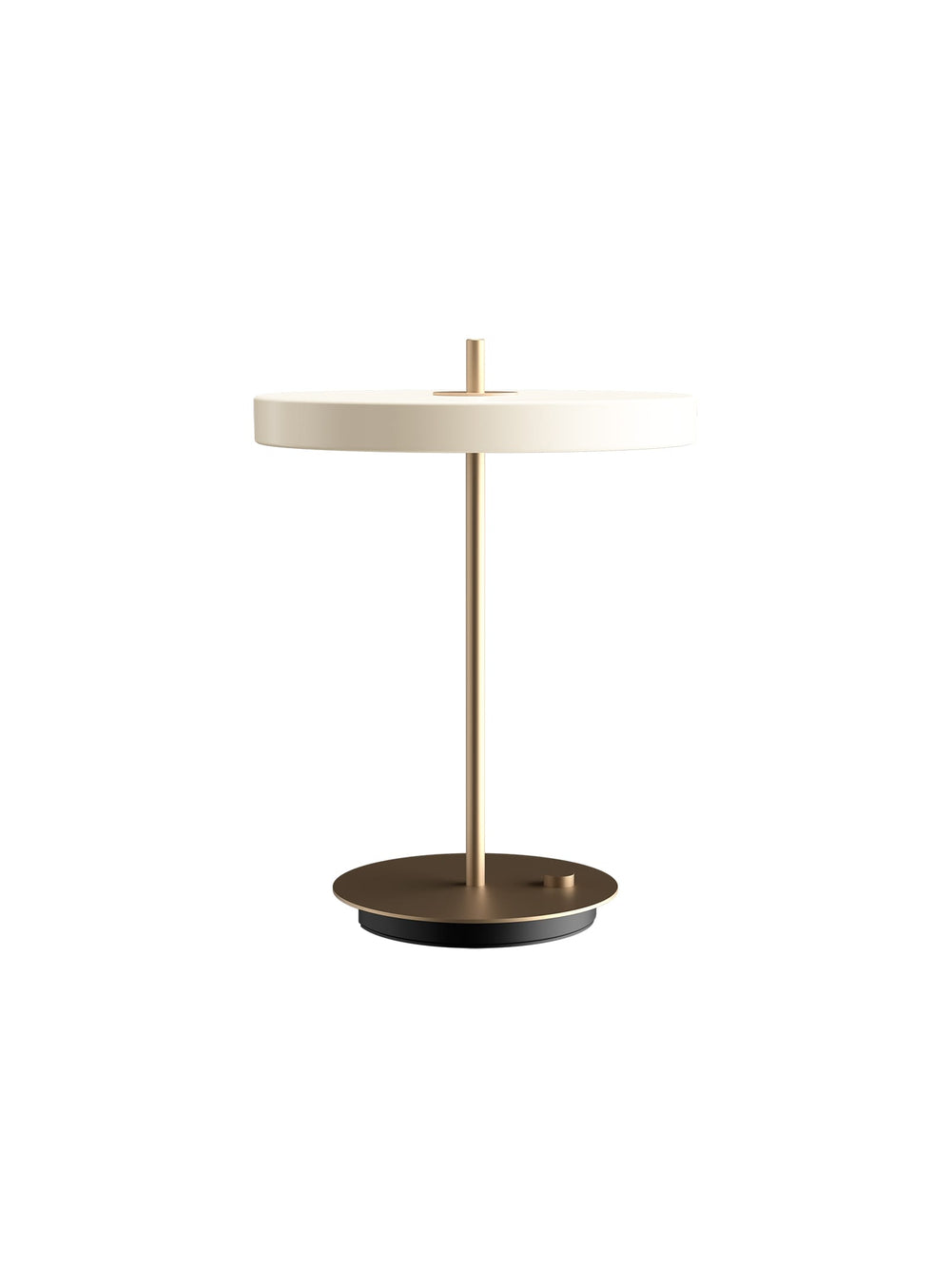 Lampe de table Asteria Umage : éclairage LED doux pour une ambiance moderne. blanc perle