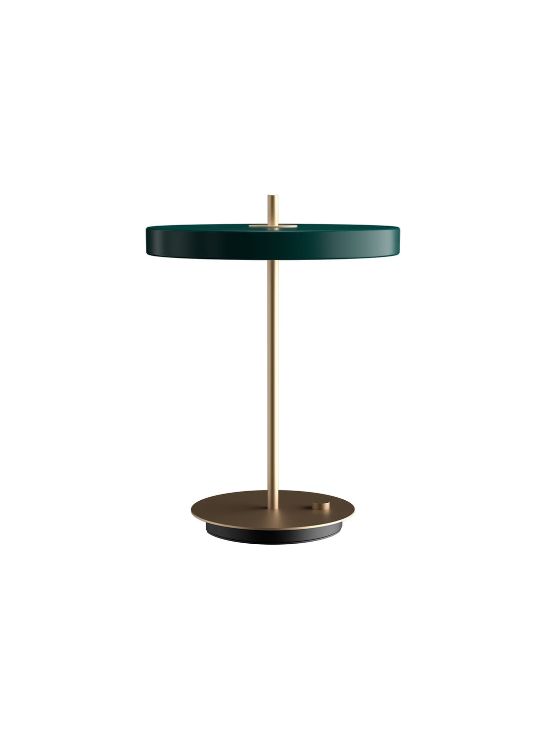 Lampe de table Asteria Umage : design élégant et éclairage chaleureux. vert forêt