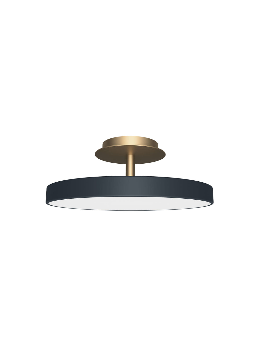 Lampe à fixer au plafond Asteria Up Umage avec finition en laiton et style contemporain. anthracite