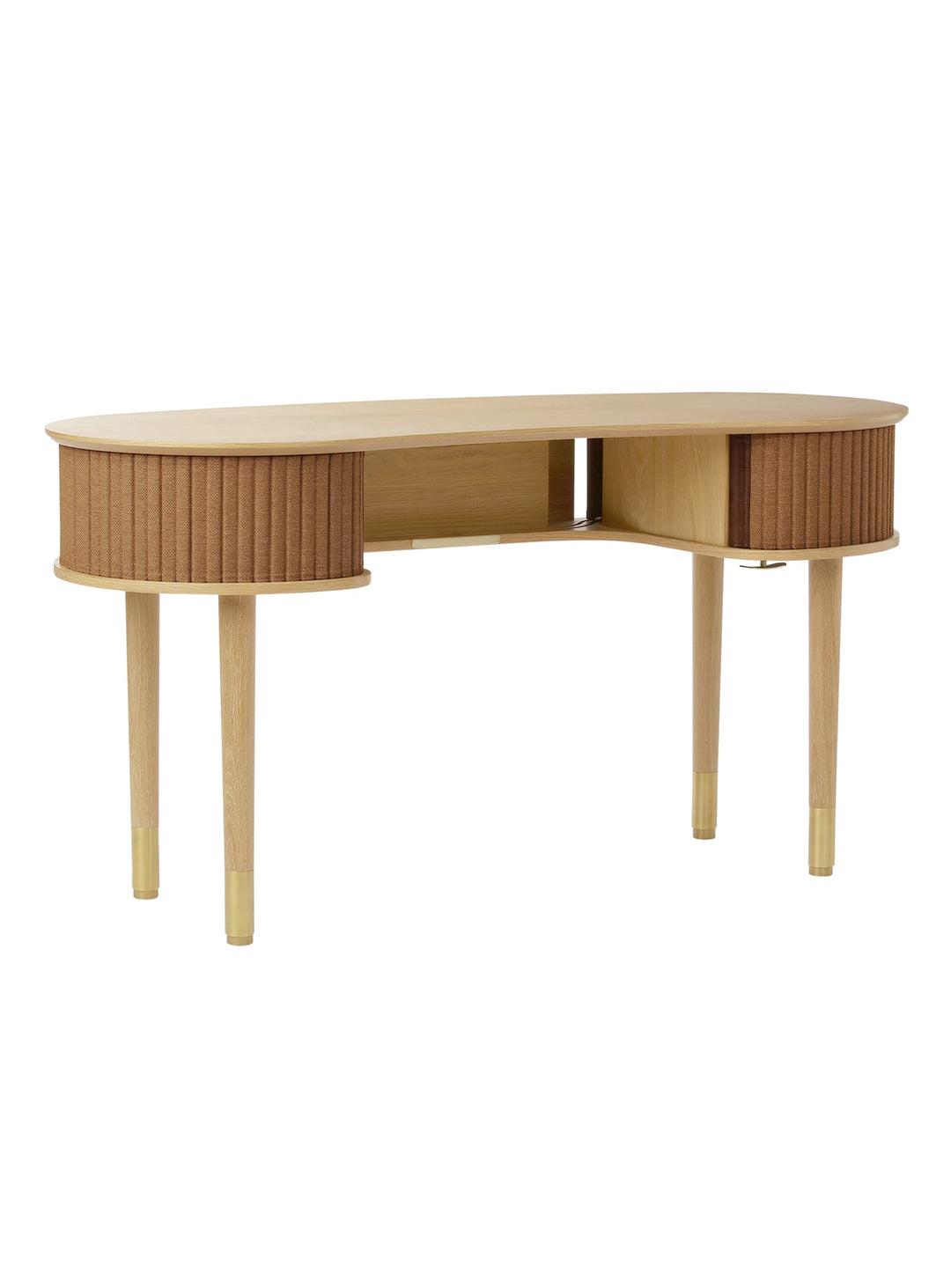 Bureau Audacious de Umage design organique et fonctionnel. sucre brun