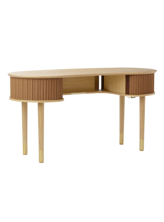 Bureau Audacious de Umage design organique et fonctionnel. sucre brun