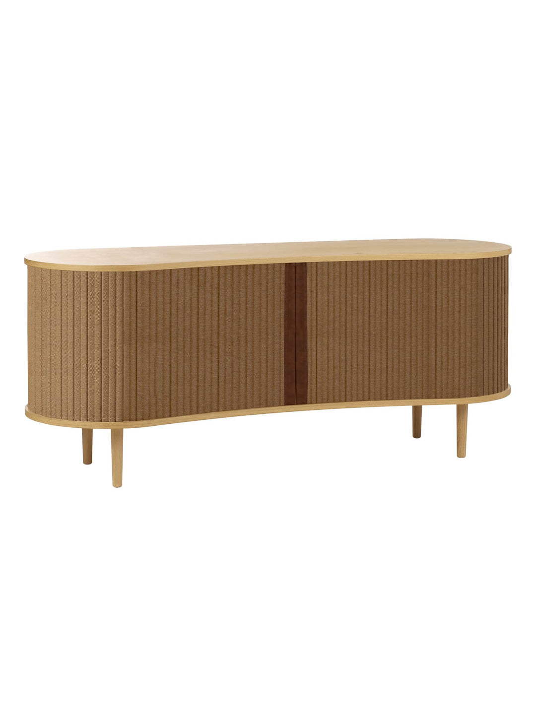 Buffet Audacious de Umage bois et tissu pour style unique. sucre brun