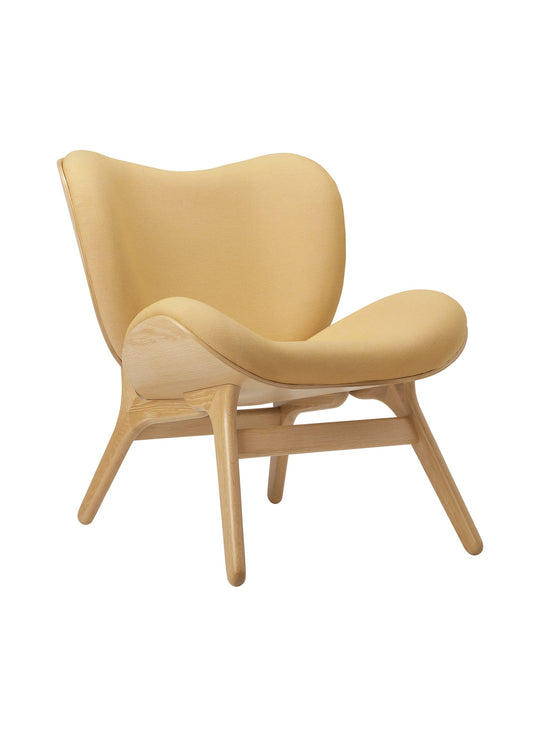 Fauteuil Umage A Conversation Piece low, design scandinave pensé pour la détente. brume estivale