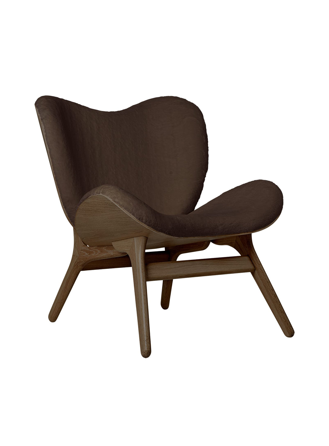 Fauteuil Umage A Conversation Piece low, parfait pour espaces détente élégants.