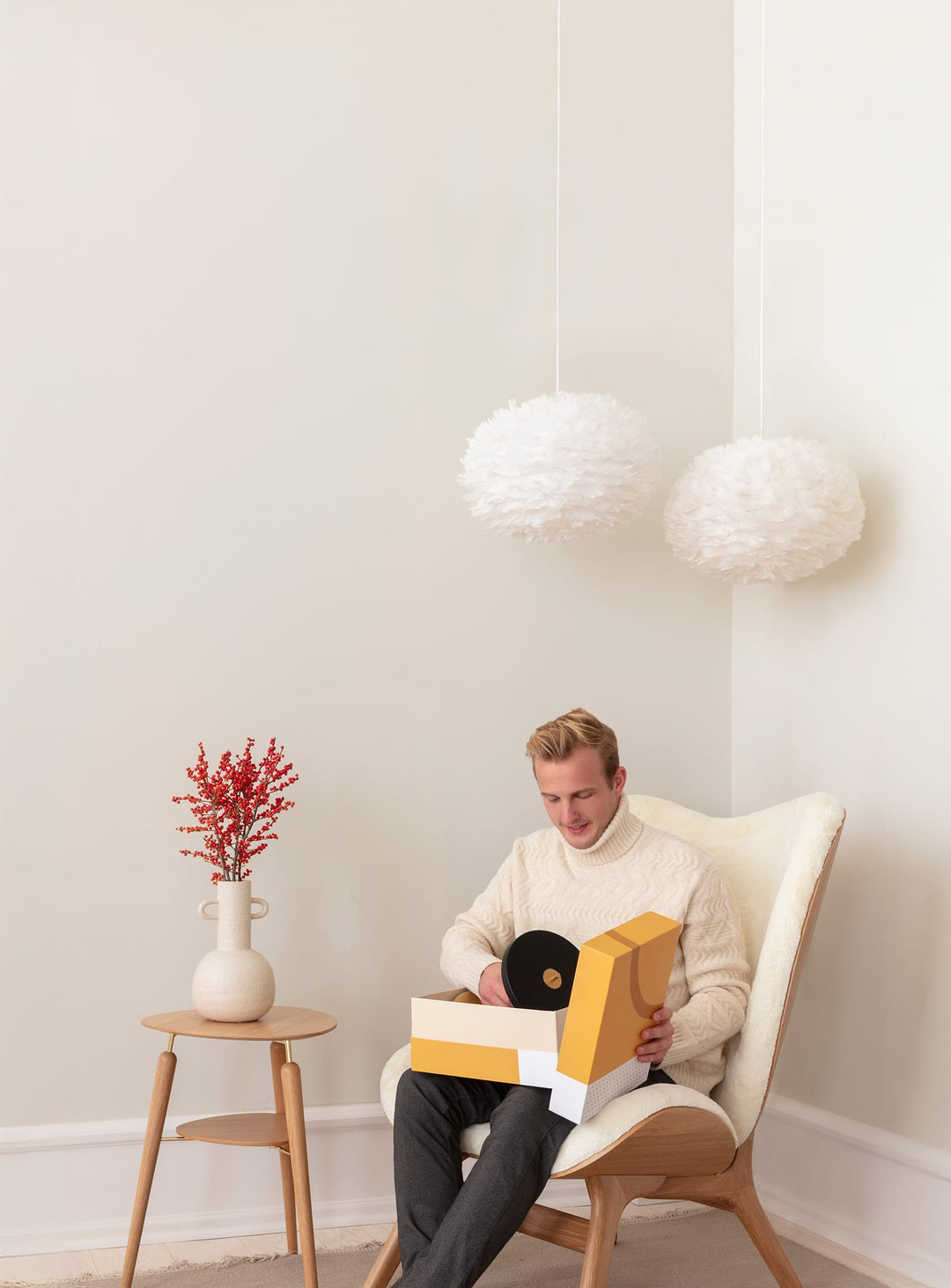 Fauteuil Umage A Conversation Piece Tall, assise généreuse et dossier haut pour une détente totale.