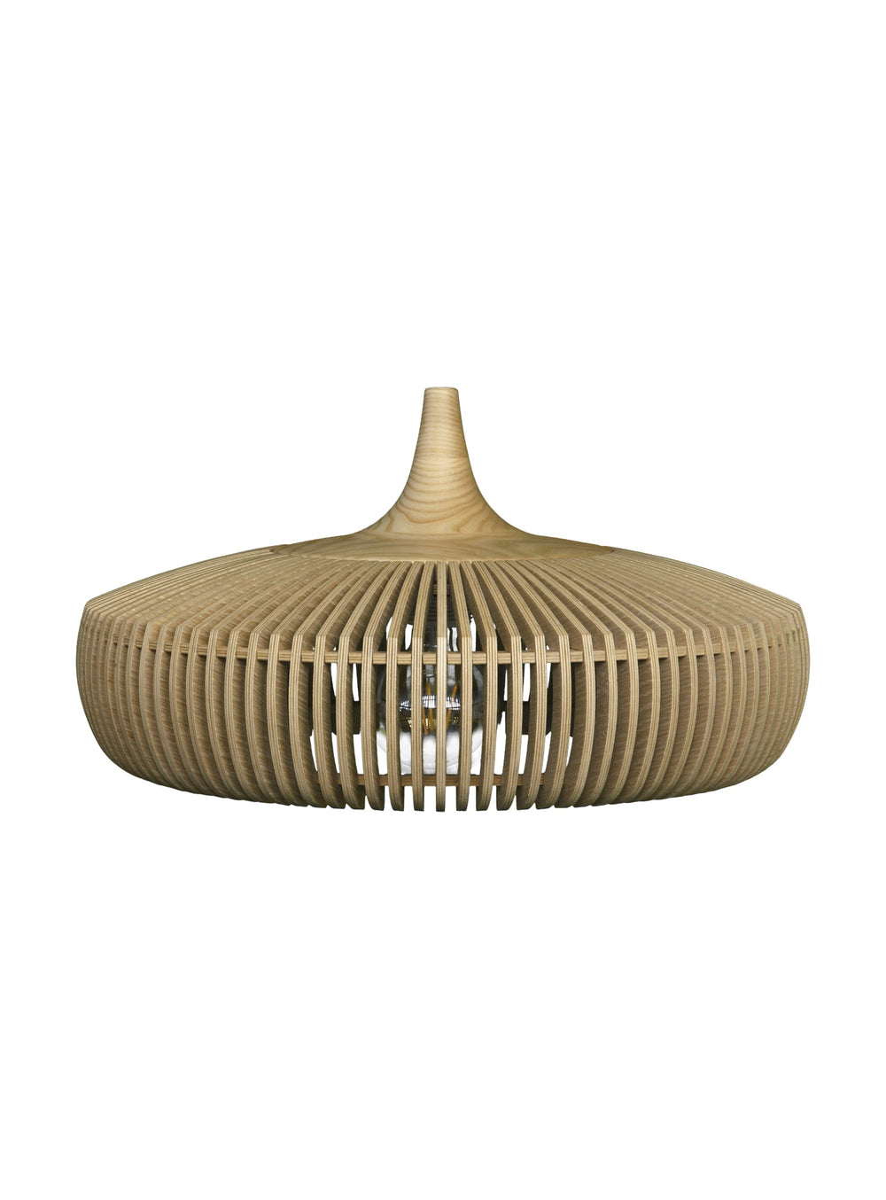 Abat-jour Clava Dine Wood de Umage placage frêne et chêne élégant.