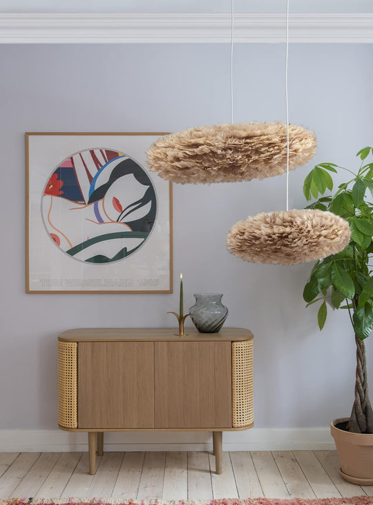 Abat-jour Eos Esther de Umage style aérien et contemporain. brun