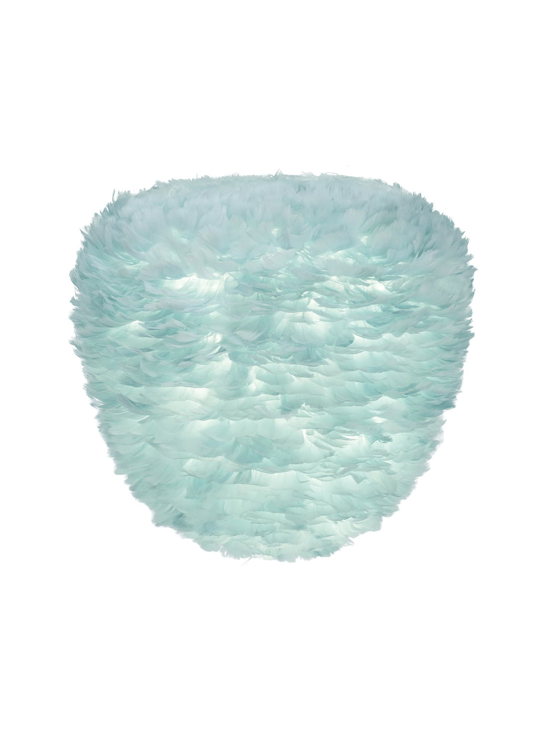 Abat-jour Eos Evia Umage : une pièce décorative aussi douce à voir qu'à toucher. bleu