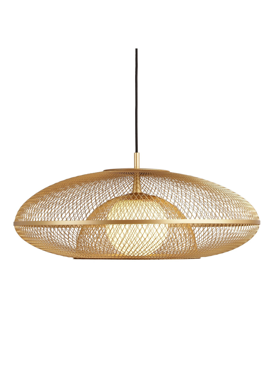 Abat-jour Faraday de Umage luminaire élégant en métal doré. grand