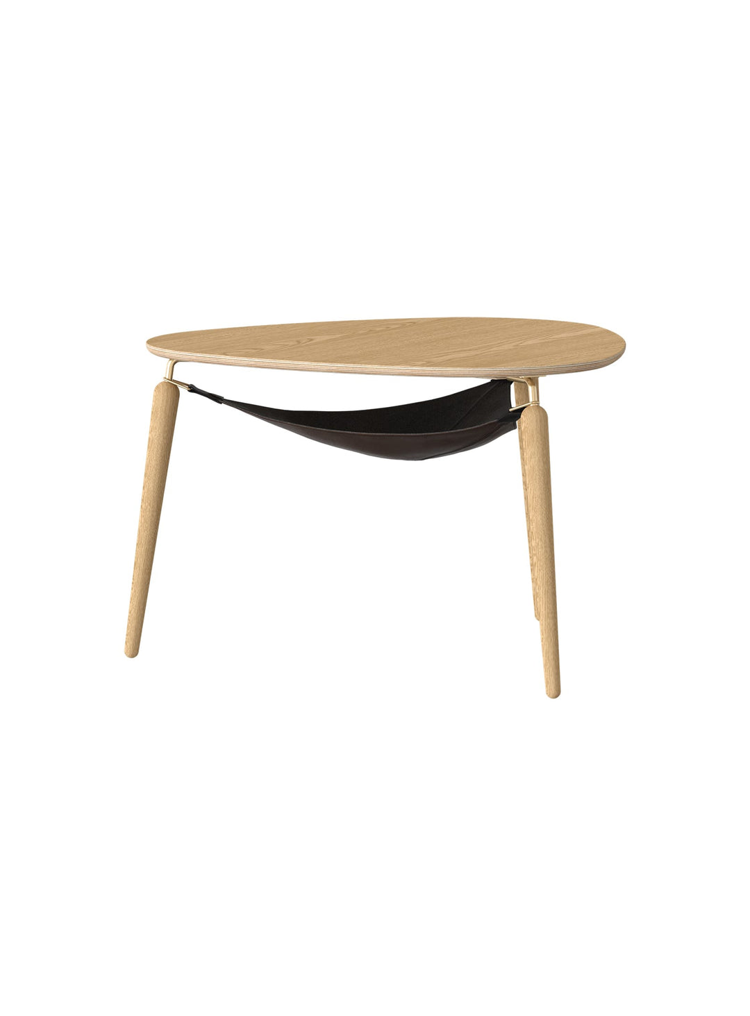 Table à café Hang Out Umage : table design bois, look léger et fonctionnel. chene