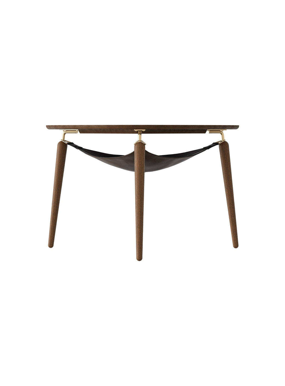 Table à café Hang Out Umage : table moderne, bois et rangement malin sous plateau. chene foncé