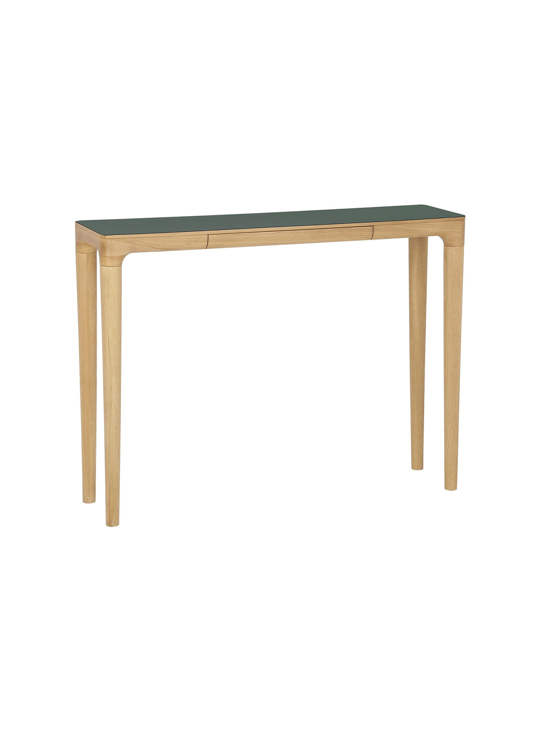 Console Heart'n'Soul Umage, un meuble raffiné inspiré du design scandinave contemporain. chene vert mousse