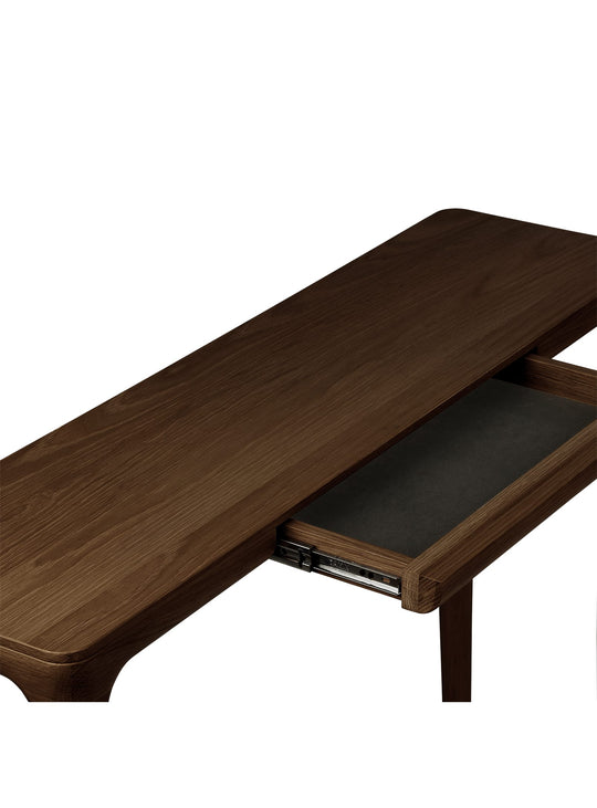 Console Heart'n'Soul Umage, idéale pour exposer fleurs, objets déco ou accessoires du quotidien. chene foncé