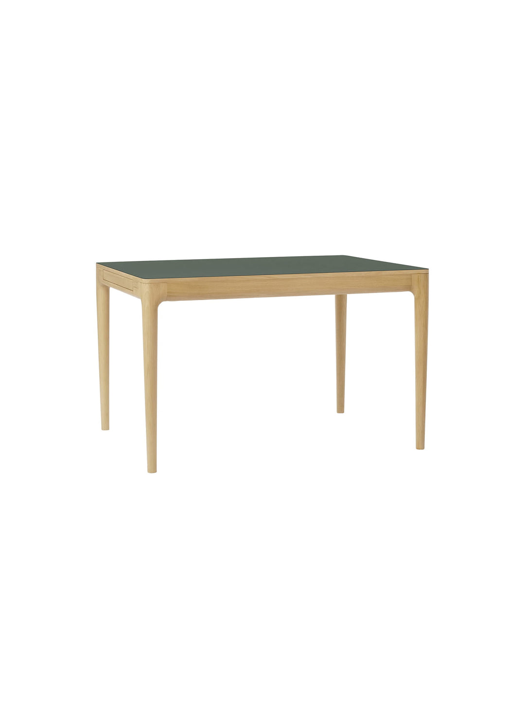 Table à dîner extensible Heart'n'Soul Umage, une table polyvalente pour repas et télétravail. vert mousse