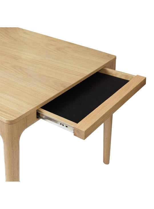 Table à dîner extensible Heart'n'Soul Umage, idéale pour créer un espace convivial et flexible. chene