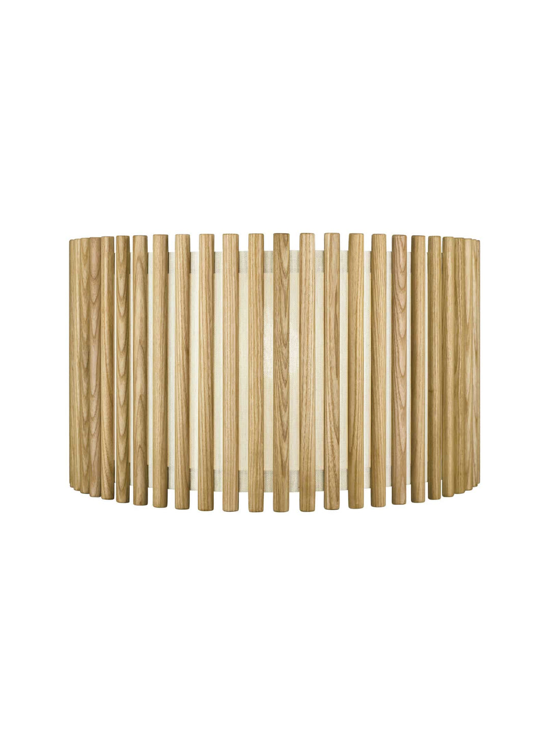Abat-jour Komorebi Umage en bois et textile pour une décoration apaisante.