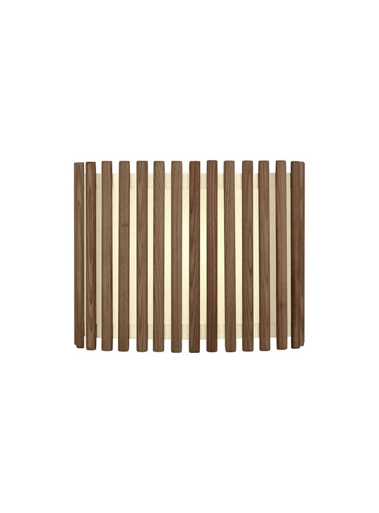 Abat-jour Komorebi Umage : un design contemporain aux matériaux naturels.