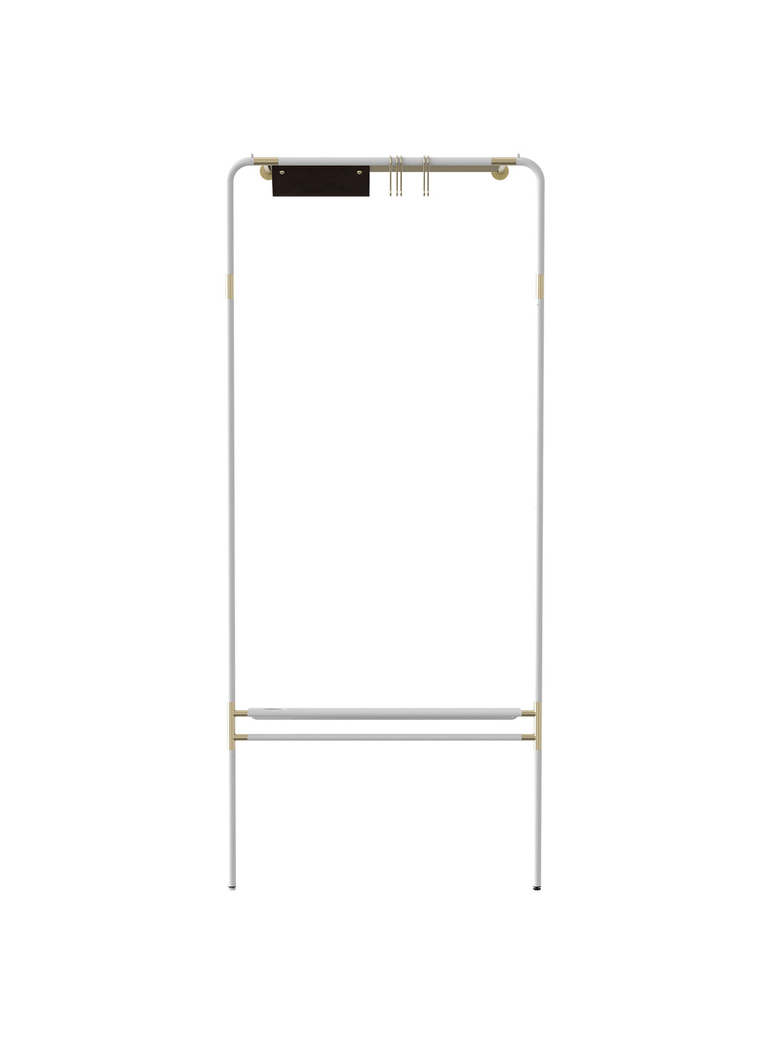 Porte-vêtements Lean On Me Umage : porte-manteaux moderne, style élégant et compact. blanc