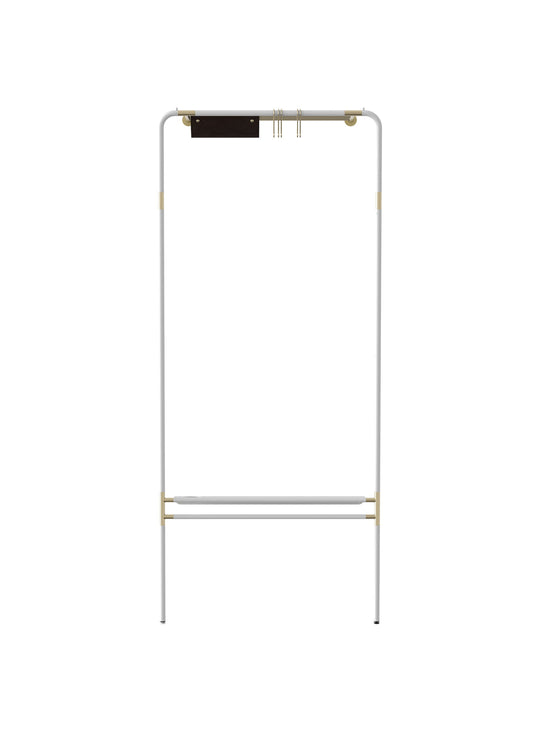 Porte-vêtements Lean On Me Umage : porte-manteaux moderne, style élégant et compact. blanc