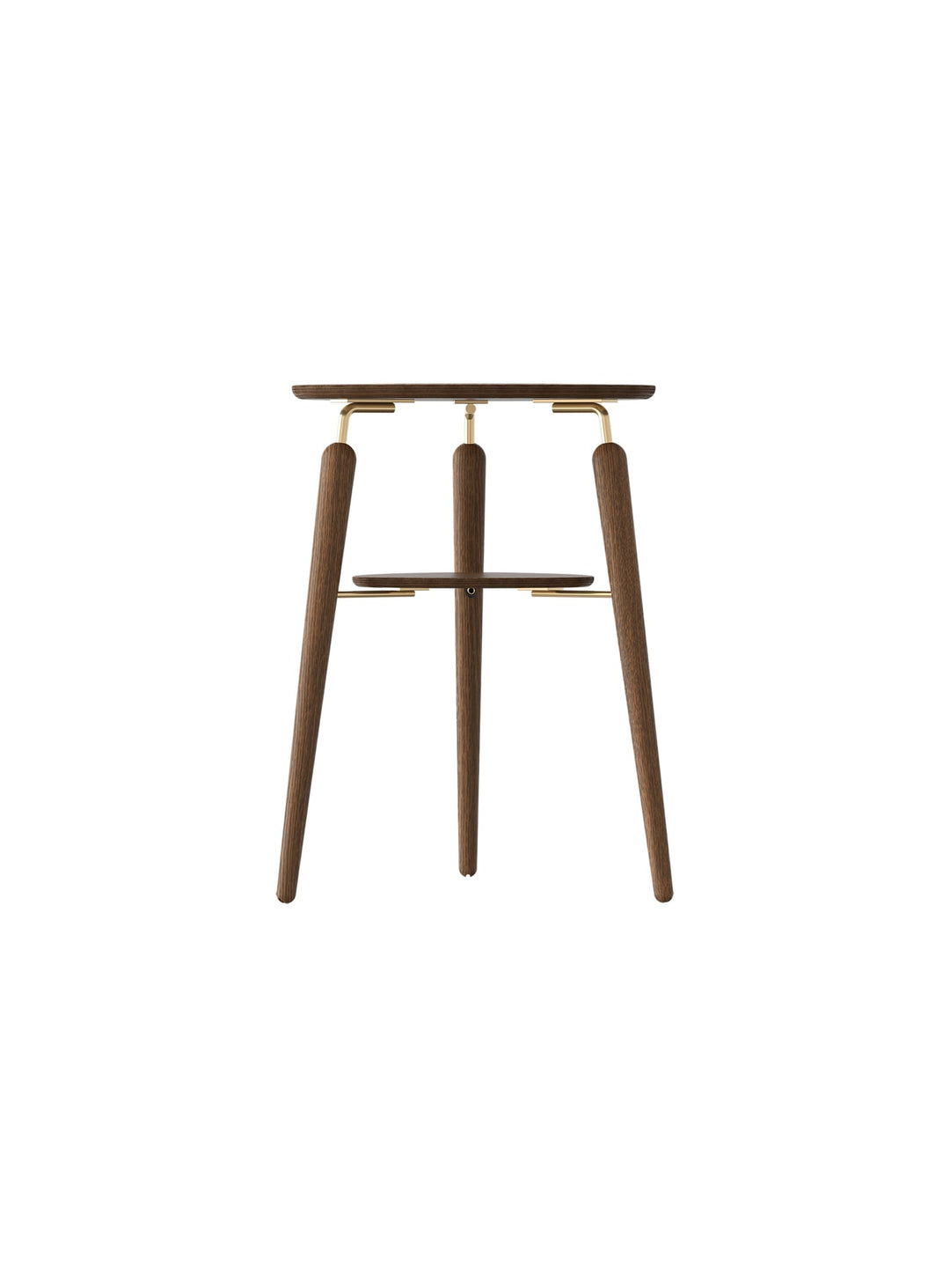 Table d’appoint My Spot Umage : table bois design, recharge USB et style épuré. chene foncé
