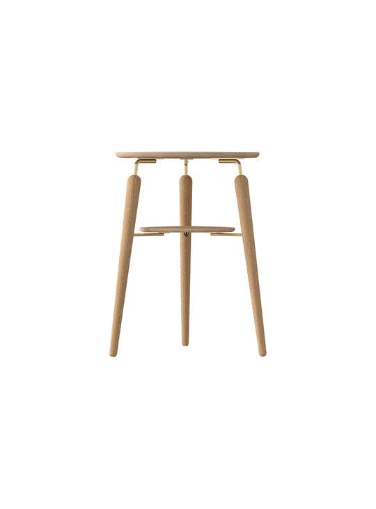 Table d’appoint My Spot Umage : table moderne, idéale pour salon ou chambre. chene
