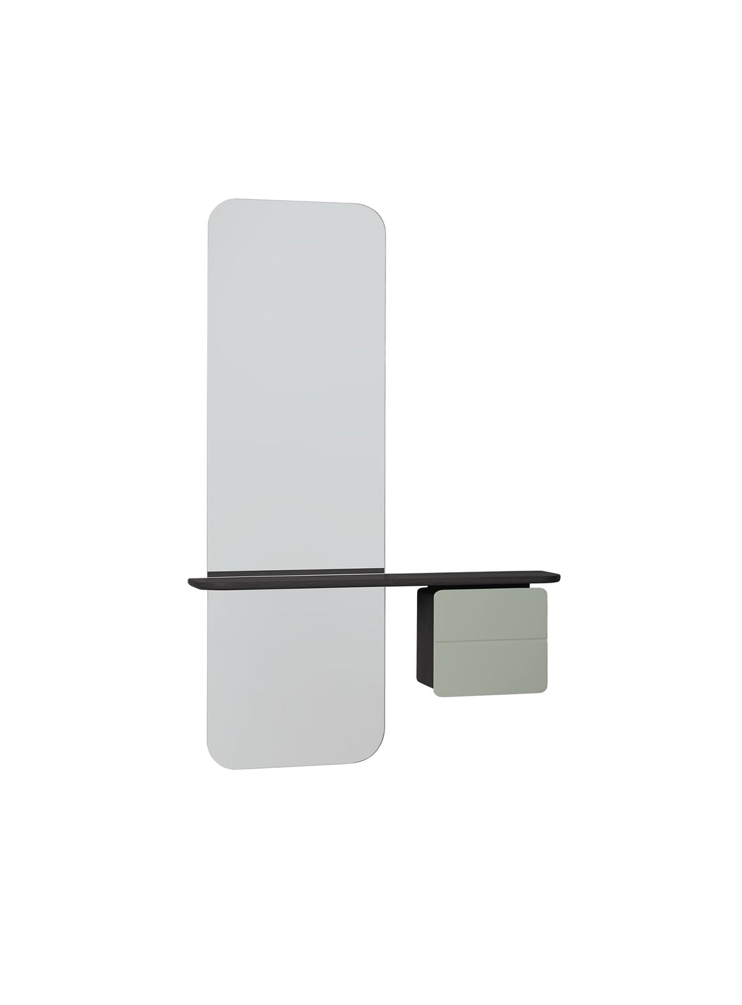 Miroir One More Look Umage : une touche contemporaine pour votre entrée. olive