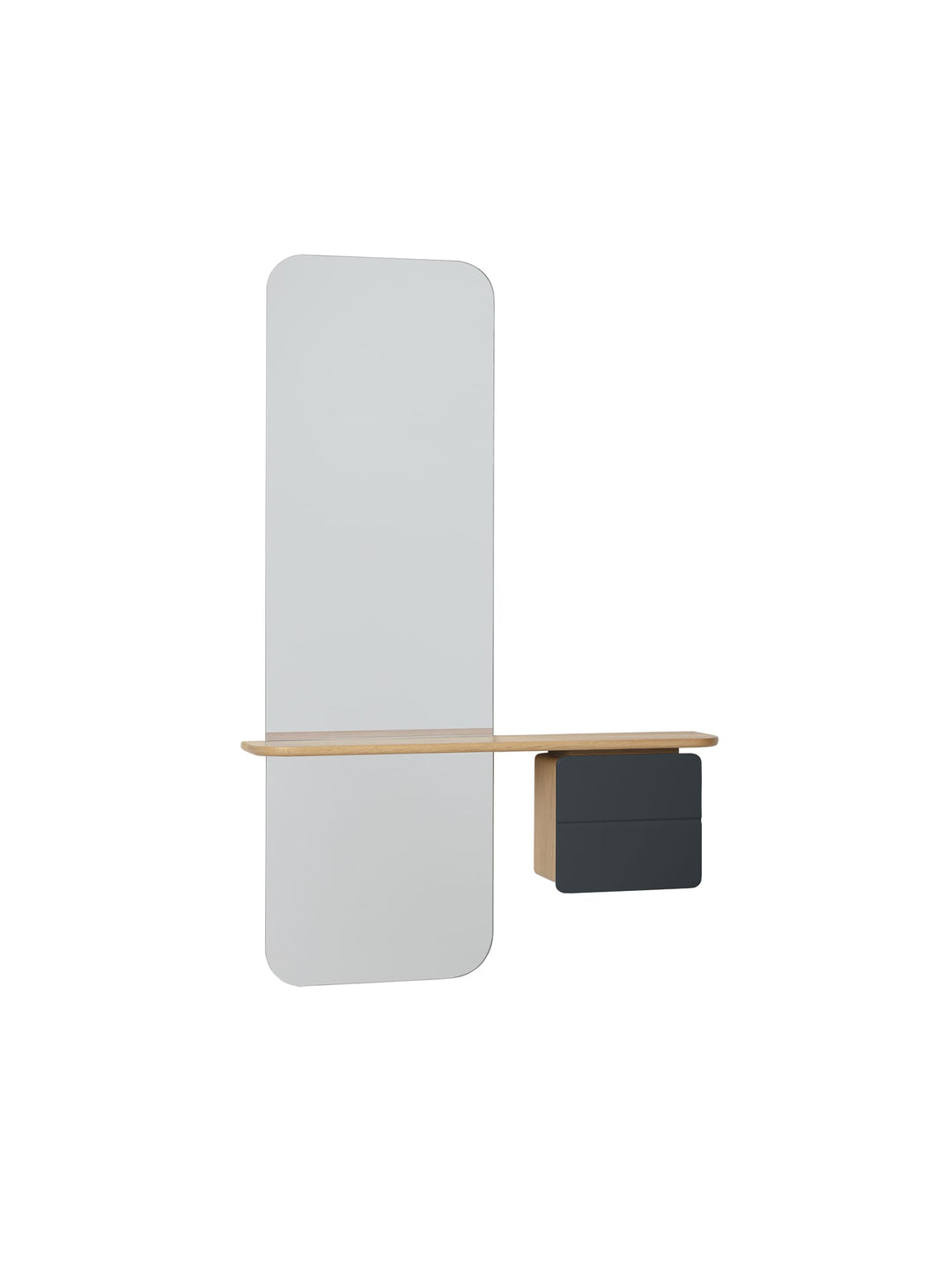 Miroir One More Look Umage : un miroir en pied au style moderne et raffiné. anthracite