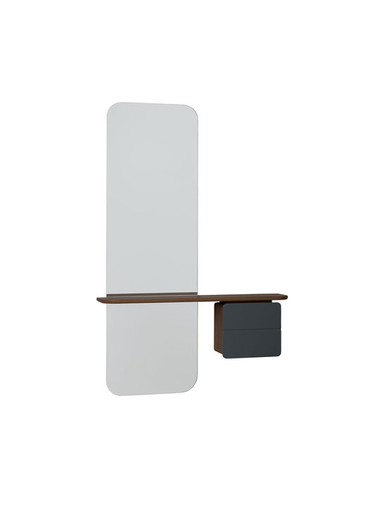 Miroir One More Look Umage : un meuble pratique pour chambre, hôtel ou bureau. anthracite