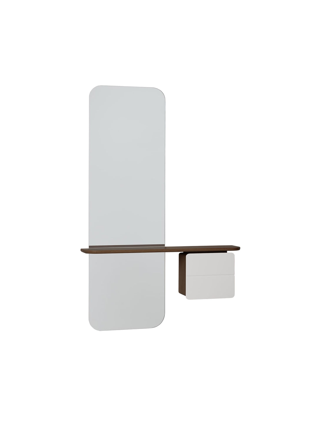 Miroir One More Look Umage : l'alliance parfaite entre miroir et meuble de rangement. brume