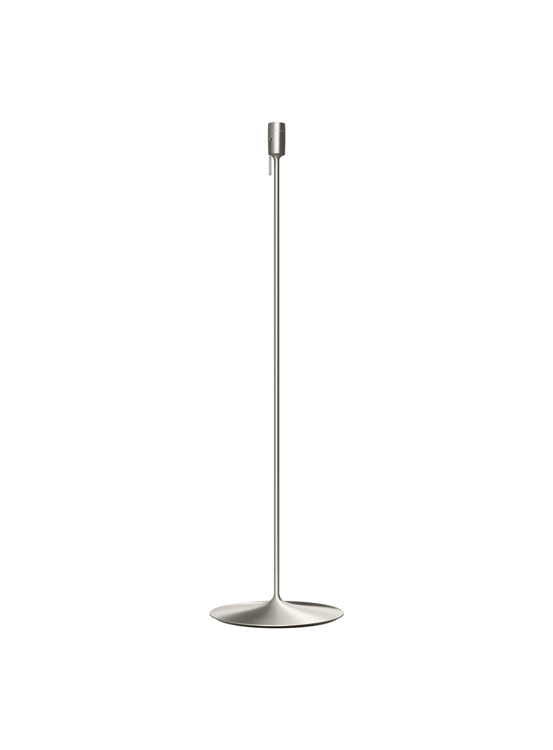 Support de lampe Santé de Umage design épuré avec tirette rétro. acier brossé