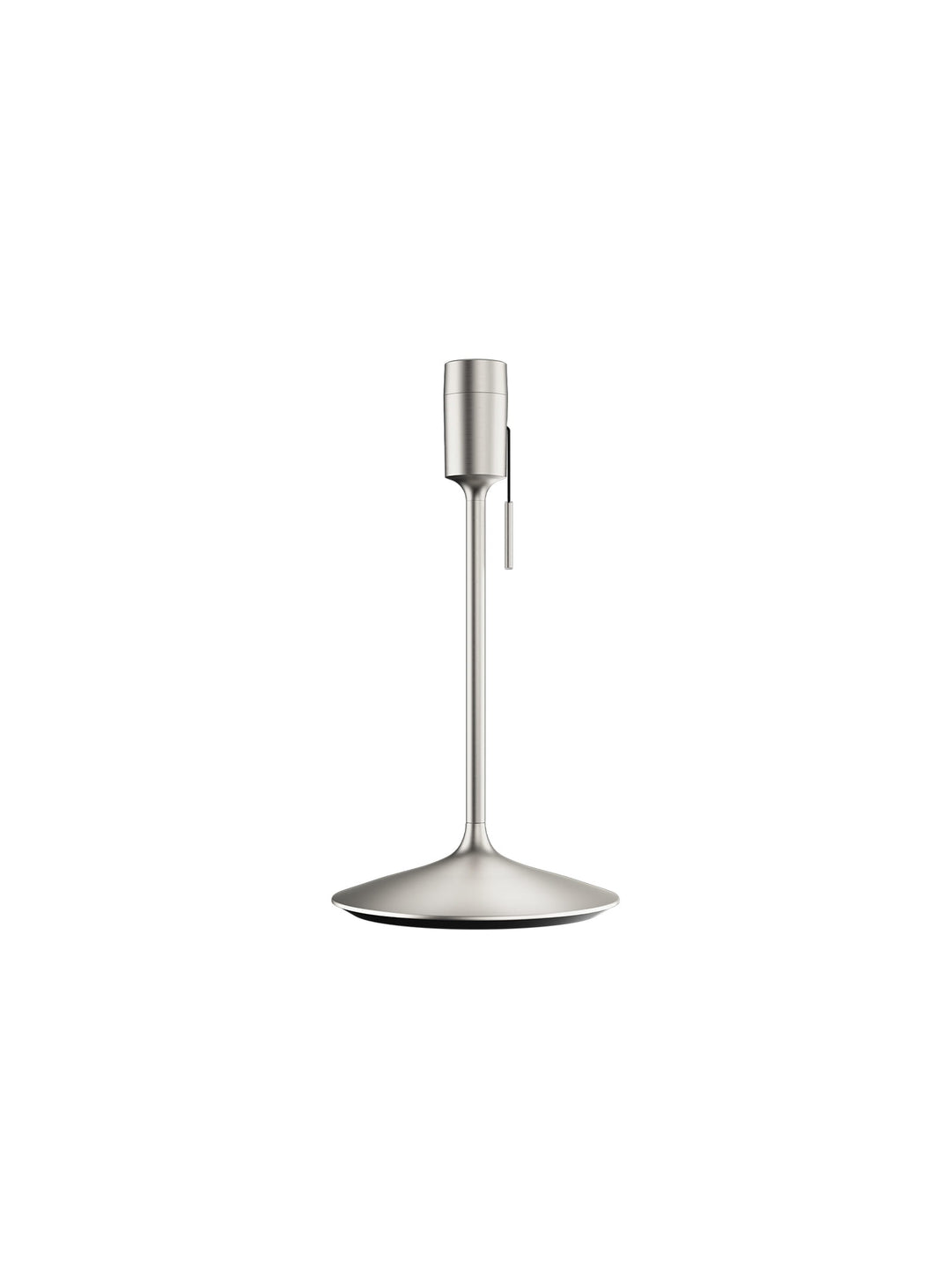 Support de lampe de table Santé de Umage style contemporain avec tirette. acier brossé