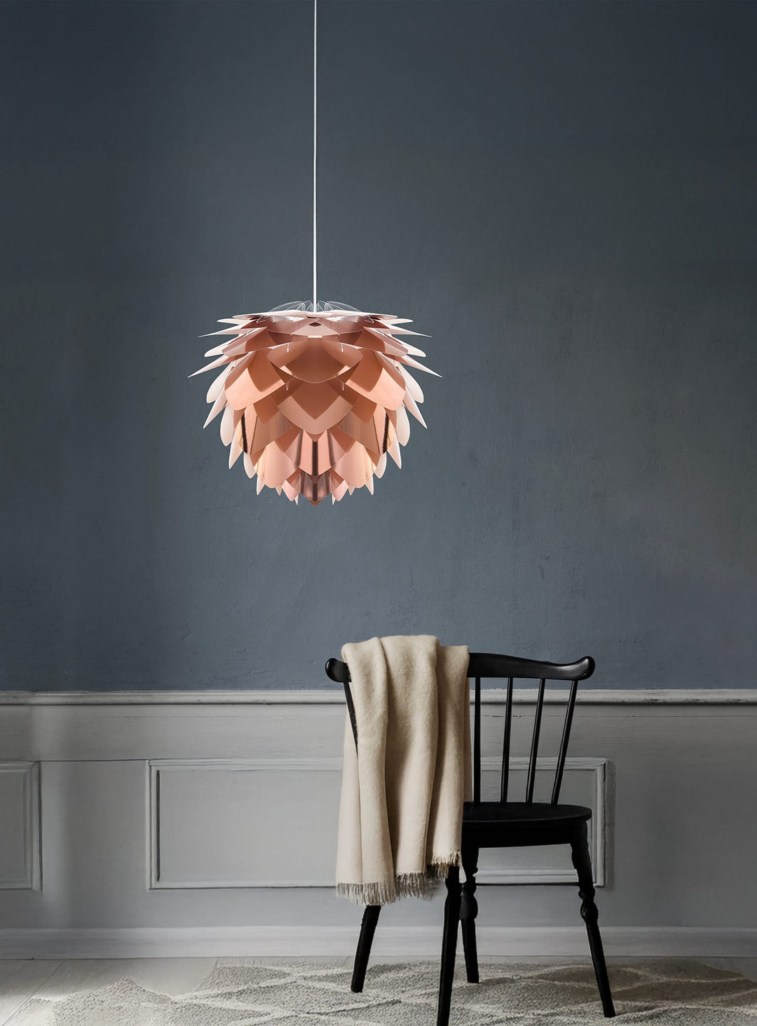 Abat-jour Silvia Umage : abat-jour design, style chic et lumière apaisante. cuivre
