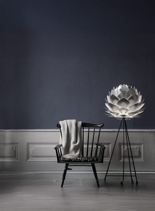 Abat-jour Silvia Umage : luminaire contemporain, design élégant et fonctionnel. acier brossé
