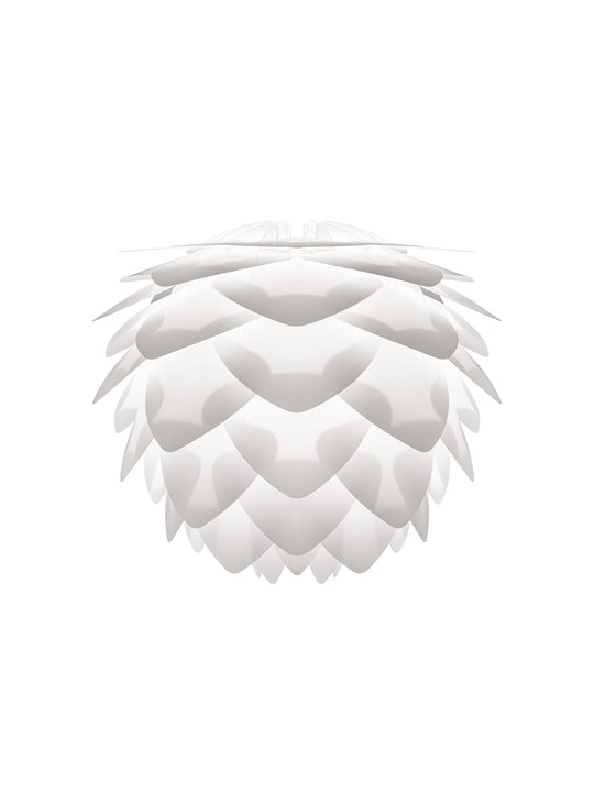 Abat-jour Silvia Umage : luminaire design, formes géométriques et ambiance chaleureuse. blanc