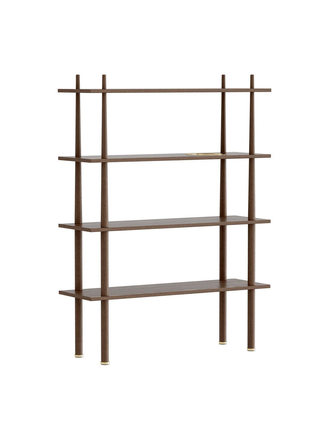 Bibliothèque Stories Umage : bibliothèque contemporaine, rangement et style naturel. chene foncé