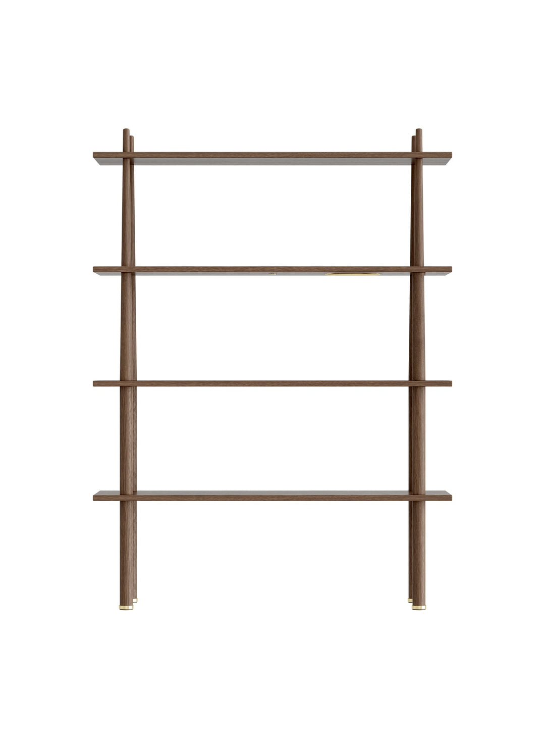 Bibliothèque Stories Umage : bibliothèque bois élégante, idéale pour salon moderne. chene foncé