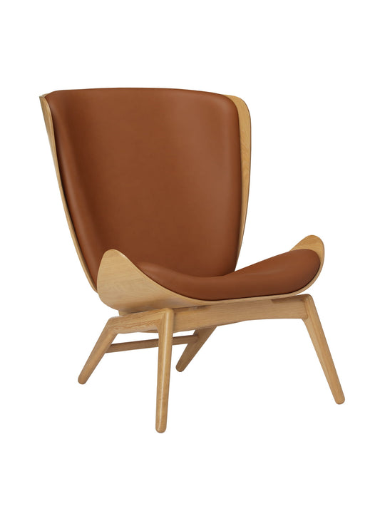 Fauteuil The Reader Umage : fauteuil cocooning idéal pour vos instants de détente. cuir cognac